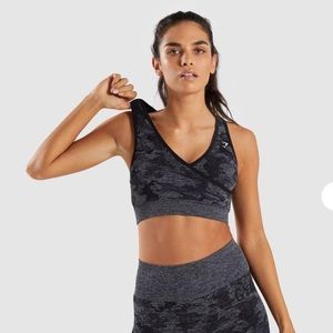 Gymshark Camo Seamless bra
